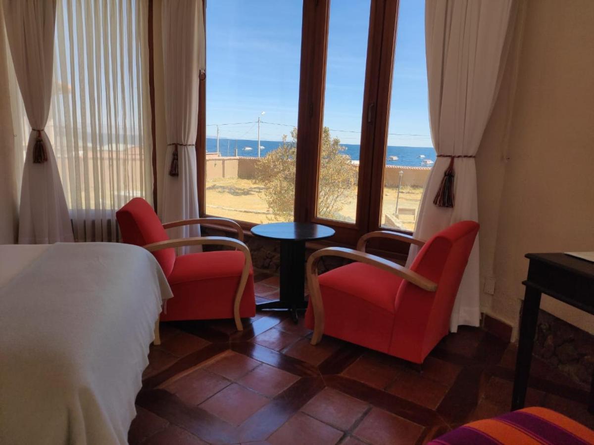 Hotel Rosario Lago Titicaca Копакабана Екстериор снимка