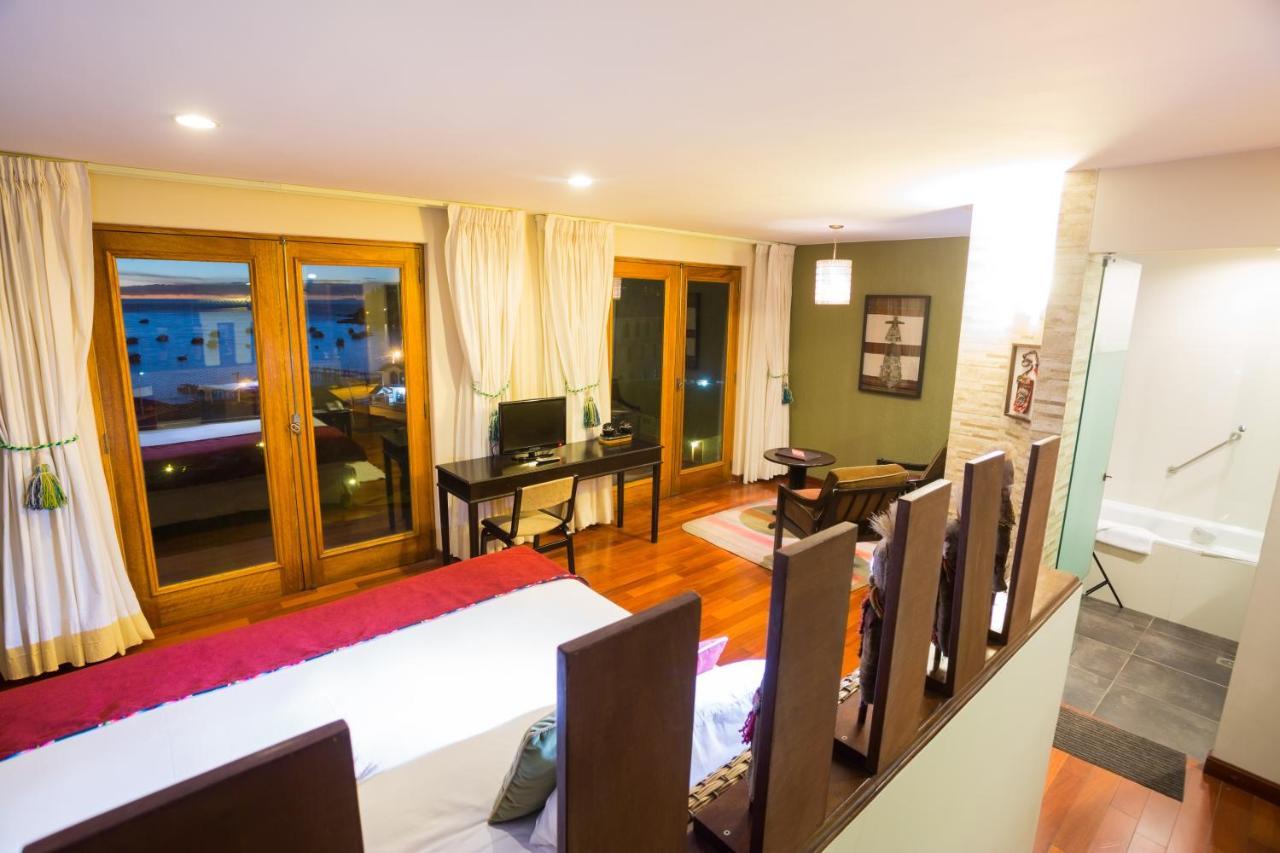 Hotel Rosario Lago Titicaca Копакабана Екстериор снимка