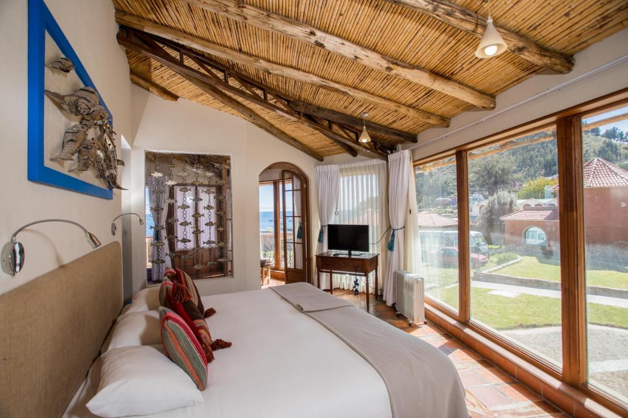 Hotel Rosario Lago Titicaca Копакабана Екстериор снимка
