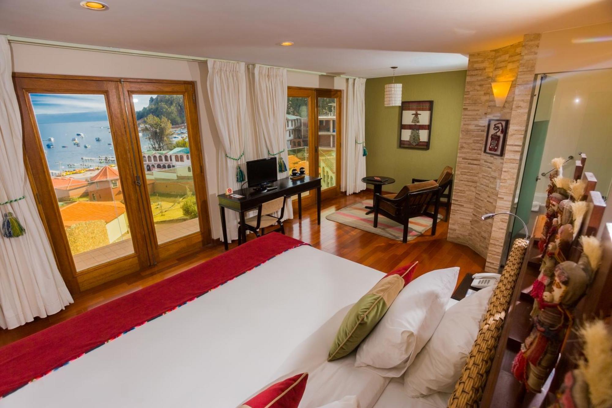 Hotel Rosario Lago Titicaca Копакабана Екстериор снимка
