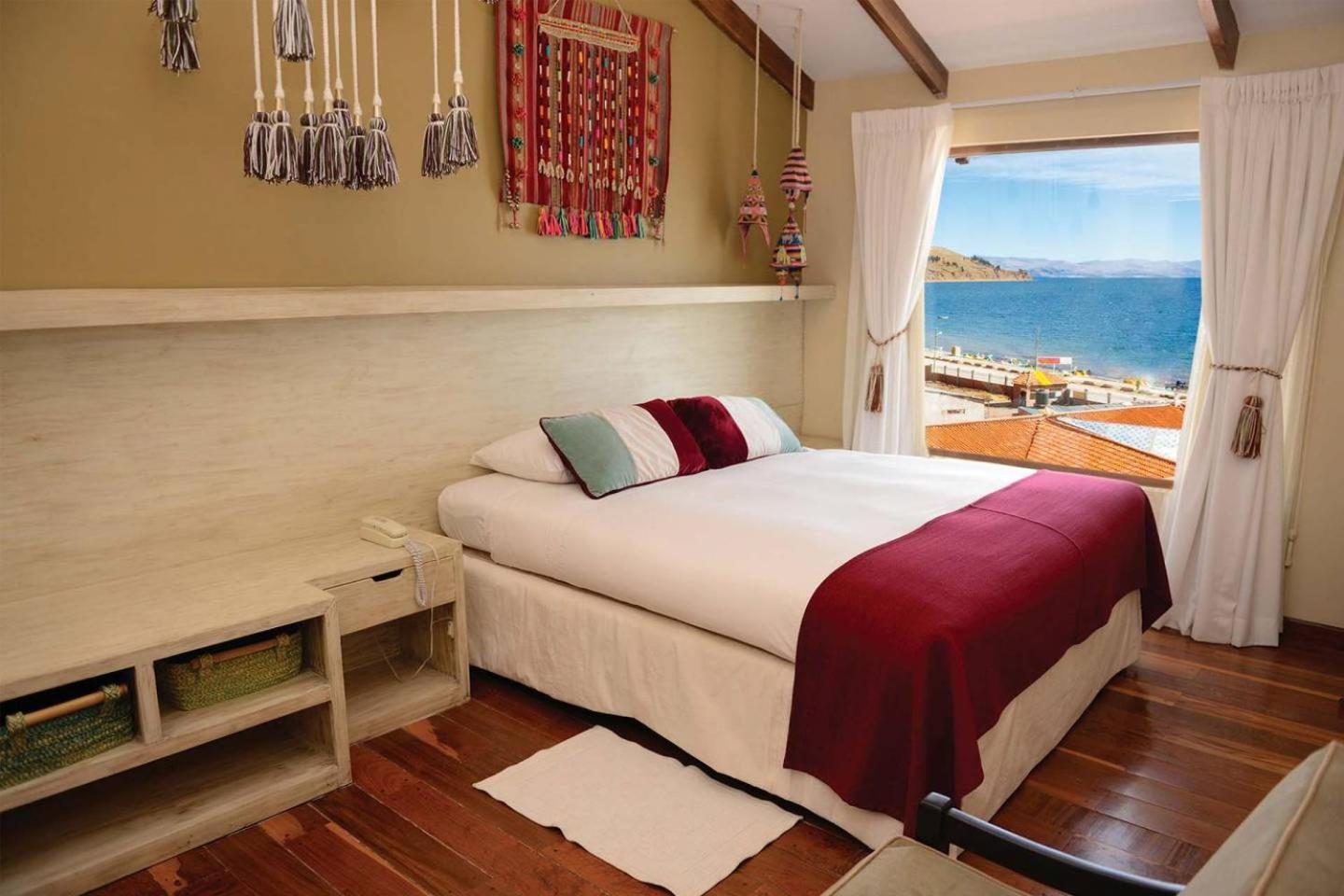 Hotel Rosario Lago Titicaca Копакабана Екстериор снимка