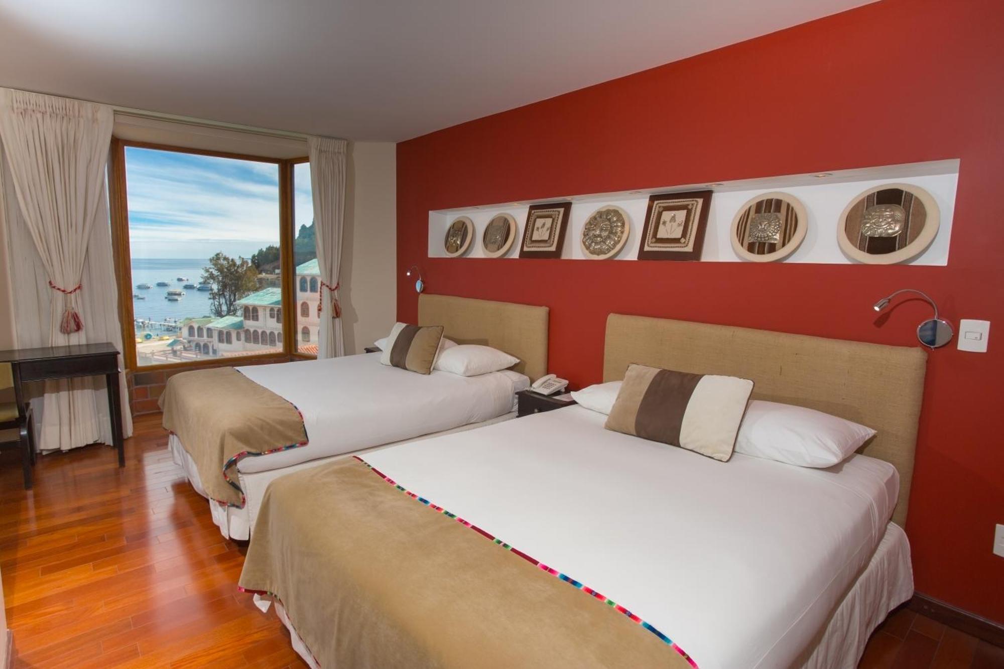 Hotel Rosario Lago Titicaca Копакабана Екстериор снимка