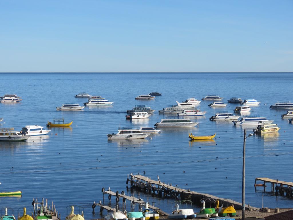 Hotel Rosario Lago Titicaca Копакабана Екстериор снимка