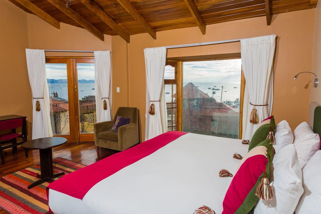 Hotel Rosario Lago Titicaca Копакабана Екстериор снимка