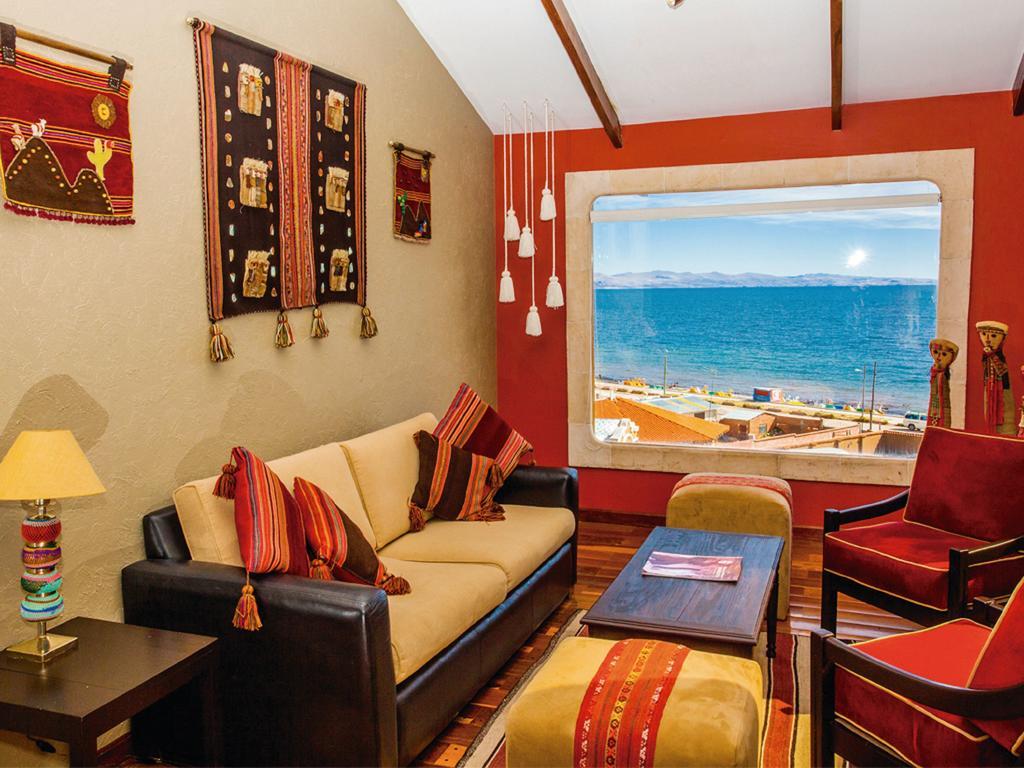 Hotel Rosario Lago Titicaca Копакабана Екстериор снимка