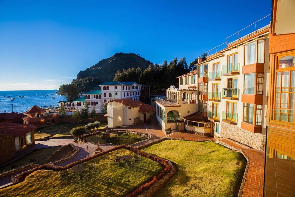 Hotel Rosario Lago Titicaca Копакабана Екстериор снимка