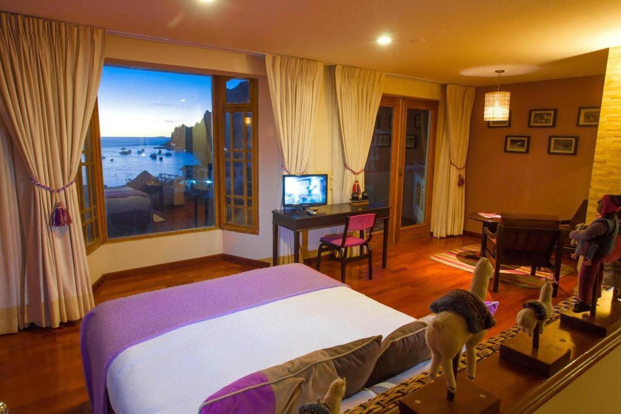 Hotel Rosario Lago Titicaca Копакабана Стая снимка